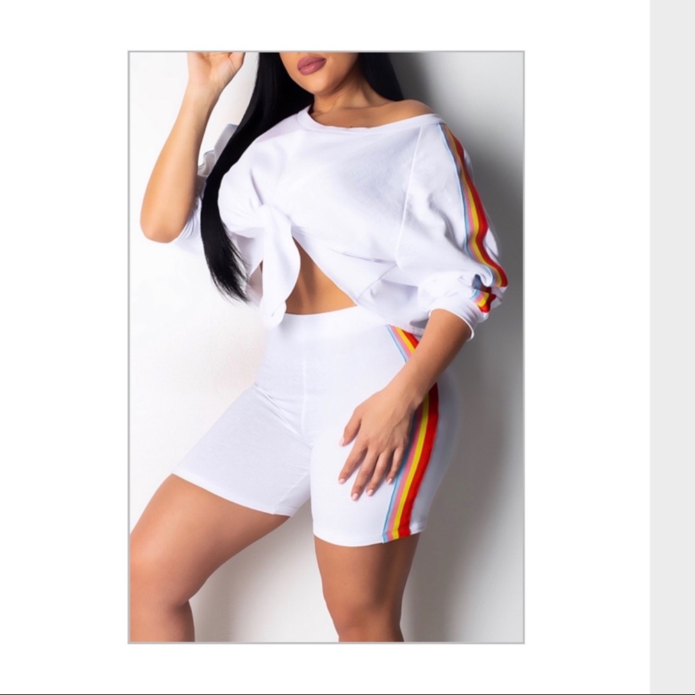 Short Set ❤️🧡💛